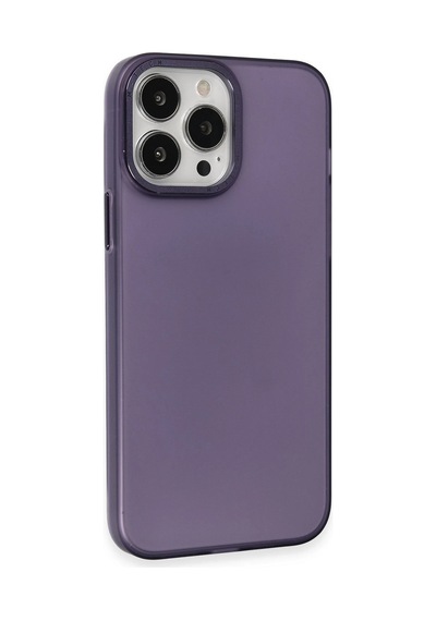 Newface - 491 - iPhone Uyumlu 15 Pro Max Kılıf Modos Metal Kapak - - Novapazr - Derin Mor