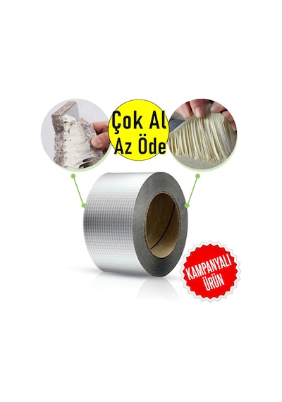 Süper Güçlü Su Sızdırmaz Çamur Bant Çatı Boru Çatlak Tamir Bandı