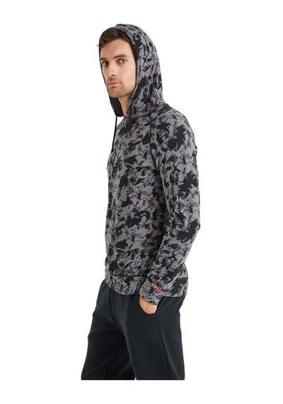 Blackspade Erkek Termal Sweatshirt 2. Seviye 7579 - Gri Melanj