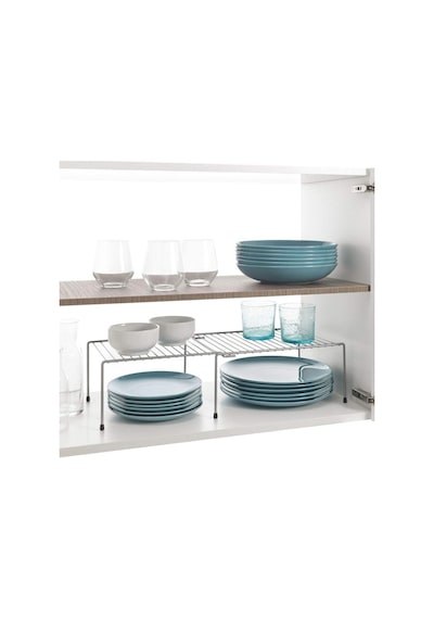 Metaltex Adapto Genişletilebilir Raf, Gümüş, 57/33x24x15 Genel