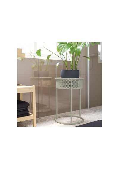 Ikea Blakraka Çiçeklik 54 Cm Açık Gri - Bej
