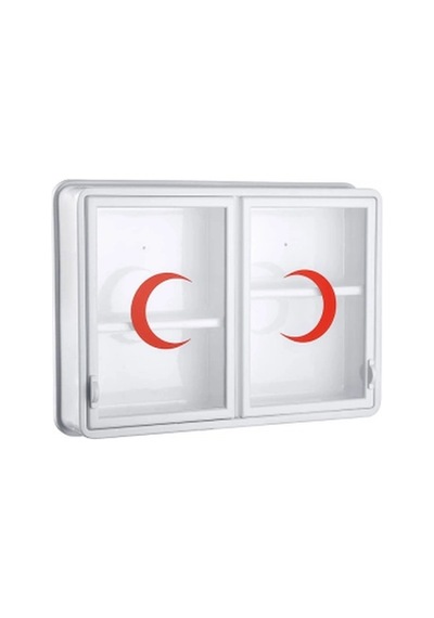 Cam 2 Kapaklı Ecza Dolabı 35x49x10 Cm Bx40 Diğer