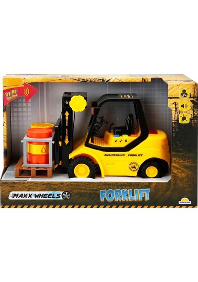 Sesli Ve Işıklı Forklift İle Hayal Gücünü Zorla