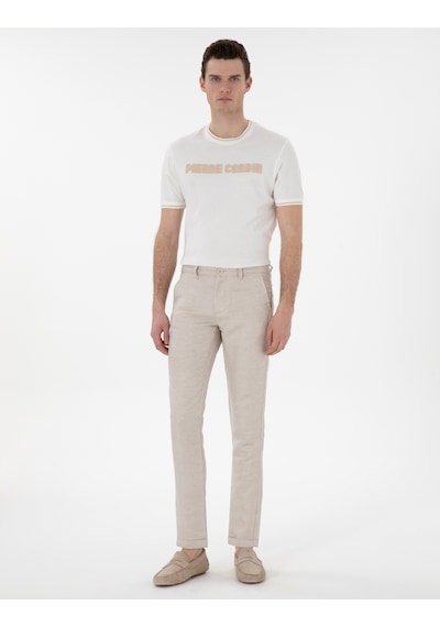 Pierre Cardin Erkek Bej Pantolon Kanvas-chino 50301767-vr011 Bej
