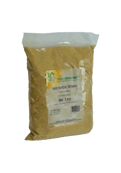 Doğan Baharatçılık Hardal Tohumu Öğütülmüş Doğal Sarı 1000 G Paket