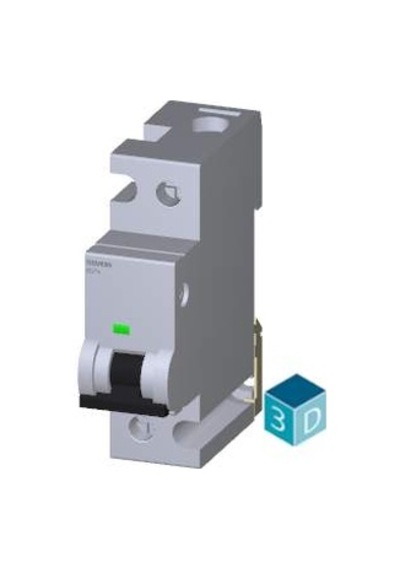 Siemens 5sp4192-7 C125 1 Kutuplu 125a 10ka C Tipi Otomatik Sigorta 70 Mm