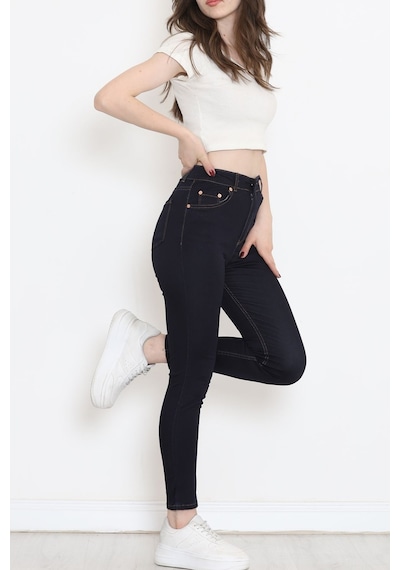 Mokashopin - Dar Paça Kot Pantolon Koyulaci - 18223.1431. 001
