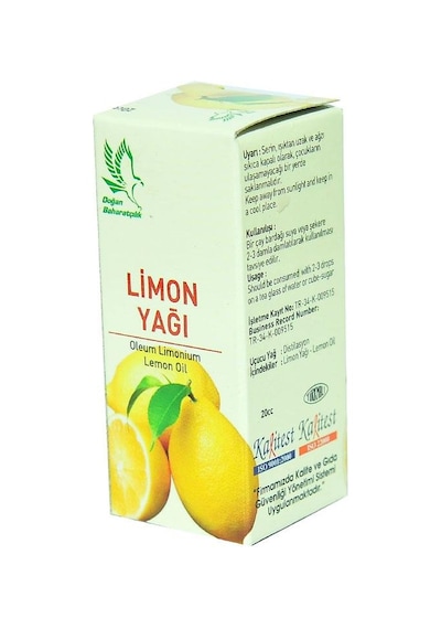 Doğan Baharatçılık Limon Yağı 20 ML