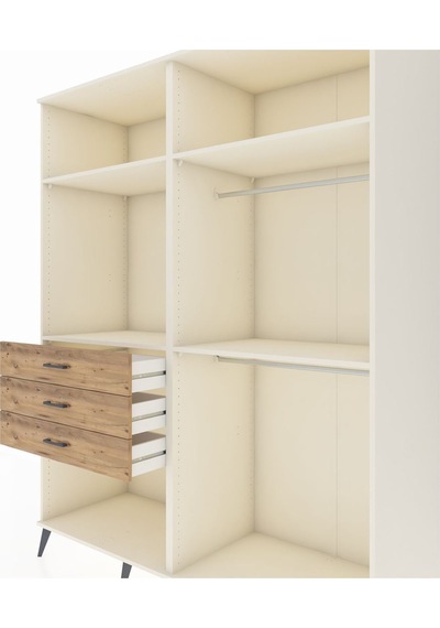 Kronos Gardrop 4 Raflı 3 Çekmeceli 2 Askılı 176x59x221 Aytaşı-aytaşı/çam Aytaşı/çam Kronos Gardrop 4 Raflı 3 Çekmeceli 2 Askılı 176x59x221 Aytaşı-aytaşı/çam Aytaşı/çam