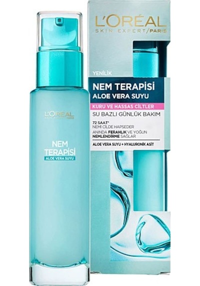 L'Oreal Paris Nem Terapisi Kuru Hassas Ciltler için Aloe Vera Suyu 70 ML