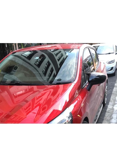 Clio 5 Yarasa Ayna Kapağı Plastik Parlak Siyah