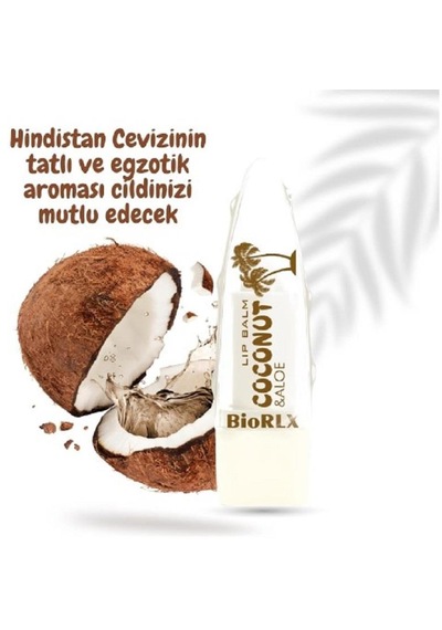 Biorlx Coconut Lip Balm - Stant 12'li