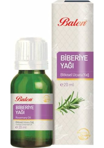 Balen Biberiye Yağı Aromatik Yağ 20 ML