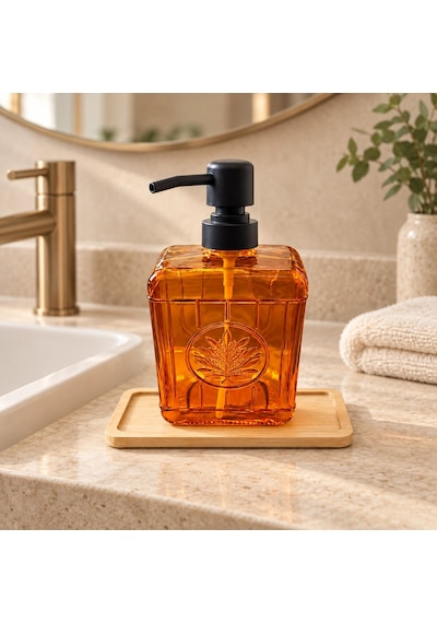 Amber Cam Sıvı Sabunluk - 500 Ml Çok Renkli