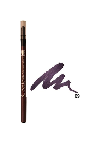 Cecile All Day Performance Eyeliner 09 Bordo