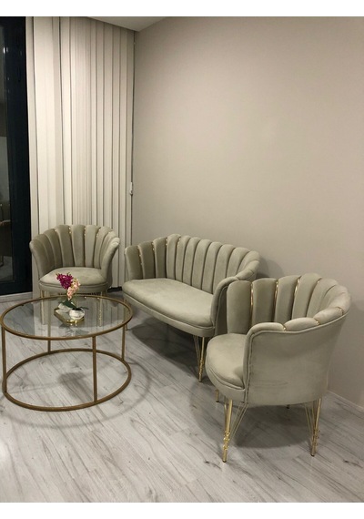 Garden House Papatya Çay Seti - Büro Cafe Restoran Kuaför Otel Kamu İçin Vizon Kumaş Telli Metal Ayaklı 2 1 1 Vizon Garden House Papatya Çay Seti - Büro Cafe Restoran Kuaför Otel Kamu İçin Vizon Kumaş Telli Metal Ayaklı 2 1 1 Vizon