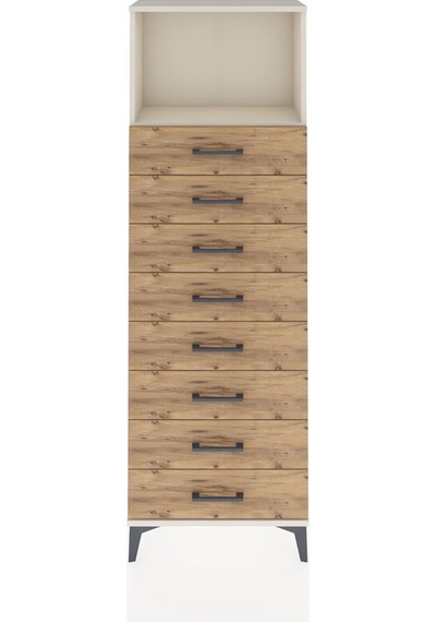 Arges Dolap Tek Raflı 8 Çekmeceli 60x30x182 Aytaşı-çam Aytaşı Arges Dolap Tek Raflı 8 Çekmeceli 60x30x182 Aytaşı-çam Aytaşı