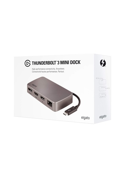 Elgato Thunderbolt 3 Dock Mini, 1 X Usb 3.1, 1 X Hdmi, 1 X Displa Elgato Thunderbolt 3 Dock Mini, 1 X Usb 3.1, 1 X Hdmi, 1 X Displa