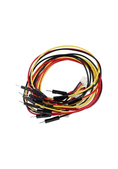 Elecrow 3 Pin Crowtail-erkek Jumper Kablo - 5 Adet