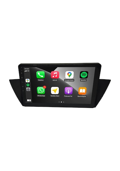 Navigate Bmw X1 Android Carplay Multimedya 2010-2014 4gb Ram + 64gb Hafıza + 8 Çekirdek