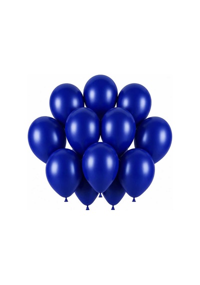 Lacivert Renk Lateks Pastel Balon 30 Cm - 12 Adet