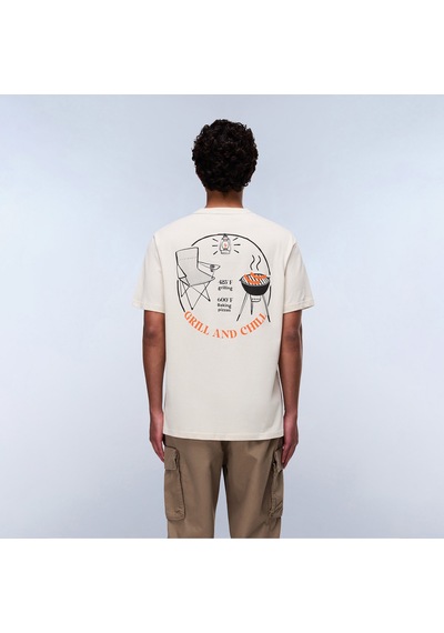 Napapijri Yukis Erkek Beyaz T-shirt Np0a8925n1j1 Beyaz