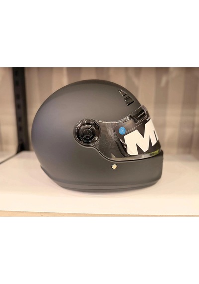 Kask Mt Jarama Sv Mat Siyah Cafe Racer Mat Siyah