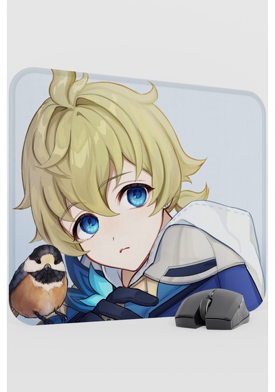Mika Genshin Impact Anime Oyuncu V4 - 48x40 Xl Gaming Mouse Pad Fare Altlığı