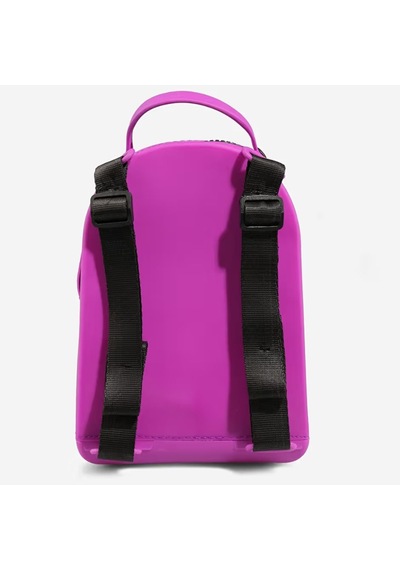 Vicco Pvc Mini Boy Çocuk Plaj Çantası Kreş Çantası Sırt Çantası Okul Çantası Unisex Çanta Mor