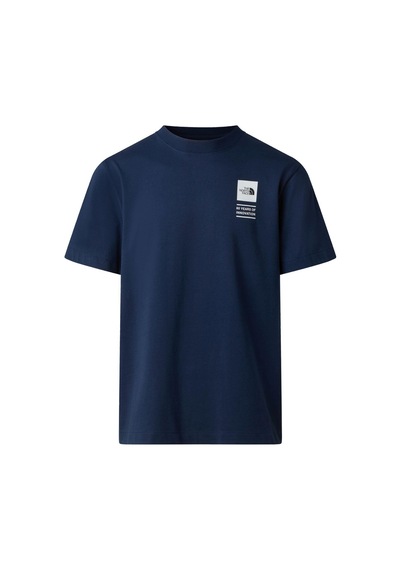 The North Face M Tnf Celebratıon Relaxed Short Sleeve T Erkek Tişört Nf0a8gar8k21 Lacivert