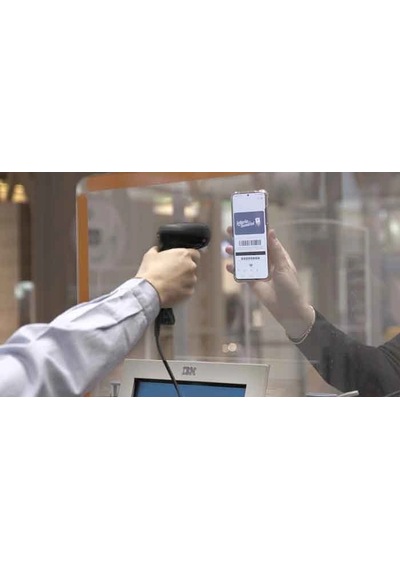 Datalogıc Quickscan Qw2520 El/masa Tipi 1d / 2d Vga Imager Kablolu Barkod Okuyucu Usb Stand, Siyah