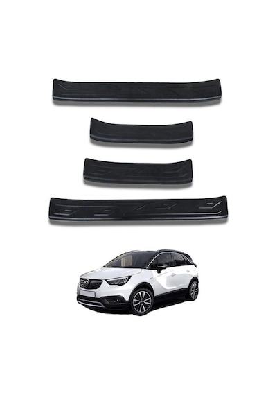 Opel Crossland Halı Koruma Kapağı Kapı Eşiği Plastiği 2021 Ve Üstü
