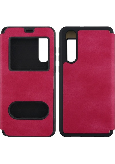 Huawei P30 Için Nettech Pencereli Kapakli Kilif 469428642