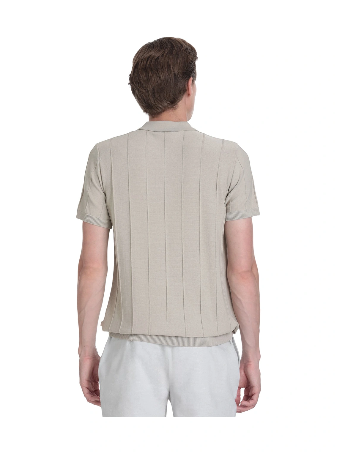 Hatemoğlu Vizon Regular Fit Polo Yaka Rayon Tişört 35624 4087410