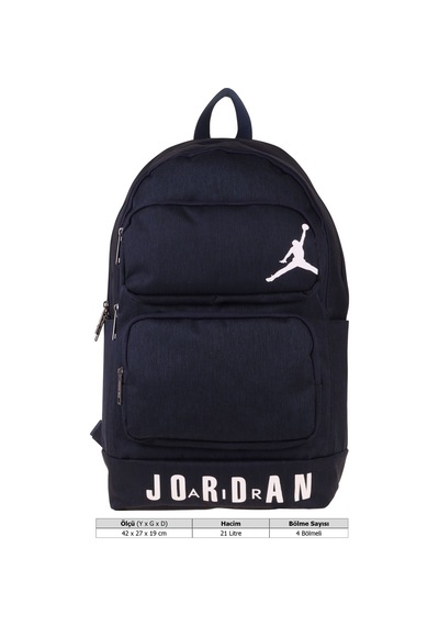 Jordan Air Cleveland Navy Blue Lacivert Erkek Çocuk Okul Ve Günlük Sırt Çantası - Q3172