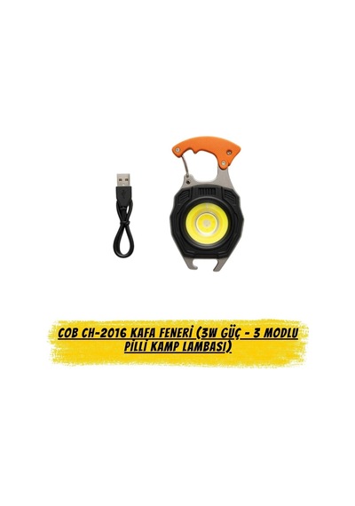 Q-max Çok Fonksiyonlu Mini Led Lamba - Anahtarlık Boyutunda, Usb Çok Renkli