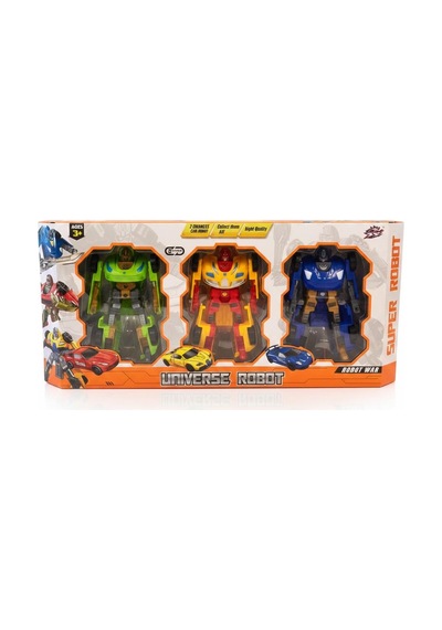 010a29 Transformer Set Renkli Oyuncak Dönüşen Robot