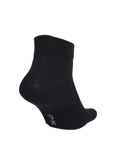 Sportive 2'li Unisex Siyah Soket Çorap 25yuc008-syh