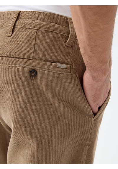 Relax Fit Erkek Pantolon Bej