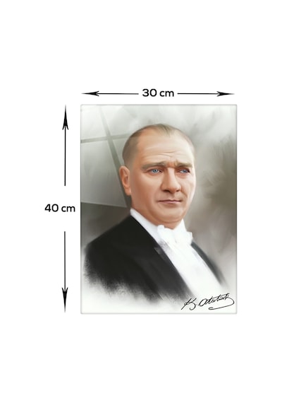Decorita Cam Tablo Atatürk Serisi 13