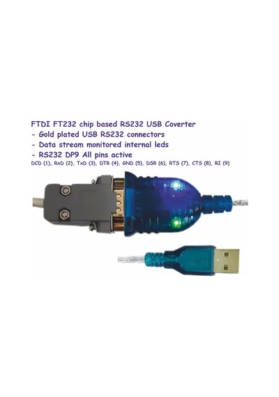 Ftdı Ft232r Db9 Usb Rs232 Kablolu Dönüştürücü Adaptör Ftdı Ft232r Db9 Usb Rs232 Kablolu Dönüştürücü Adaptör