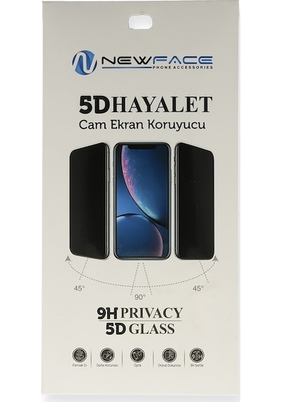 Huawei P Smart S 5D Hayalet Cam Ekran Koruyucu