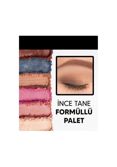 54'lü Sedefli Mat Far Paleti Çok Renkli Diğer