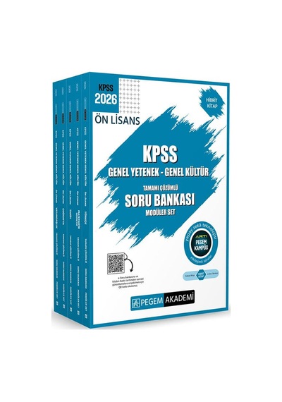 Kpss Ön Lisans Genel Yetenek Genel Kültür Soru Bankası 5 Kitap Set