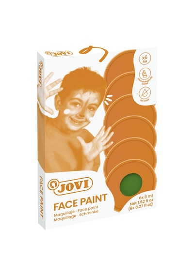Jovı 171u Krem Yüz Boyası 8ml Yeşil - 6'lı Kutu