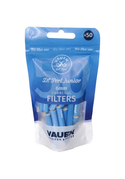 Vauen Blueones 6mm Kömürlü Pipo Filtresi 50 Adet 352037