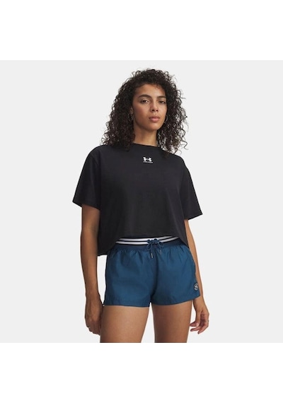 Under Armour Rival Boxy Solid Kadın Tişört C-und011064b30001 Siyah