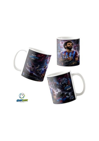 Mohamed Salah Trabzonspor Kupa Bardak Tek Adet K0498 Çok Renkli