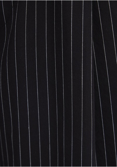 Mavi - Çizgili Pantolon 1011210-80653 Siyah