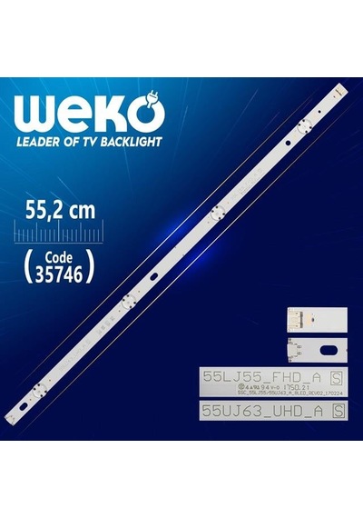 Ssc 55lj55 Fhd A/55uj63 A 8led Rev02 170224 - 55.2 Cm 4 Ledli - Wk-1216 Led Tv Bar